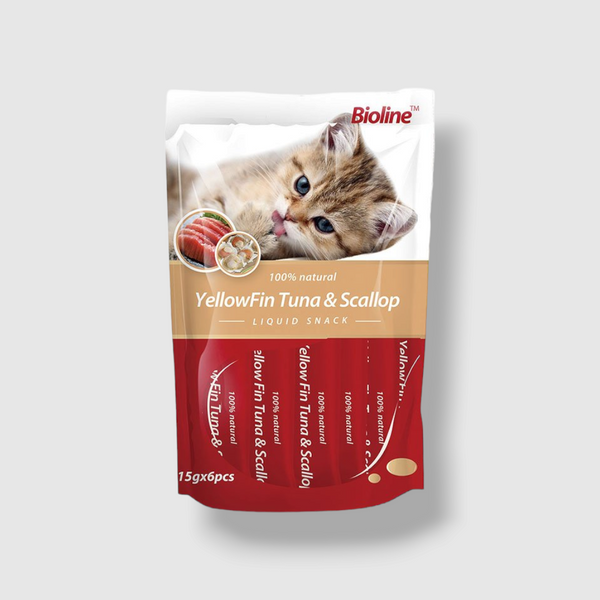 Bioline Cat Treats Yellofin Tuna & Scallop