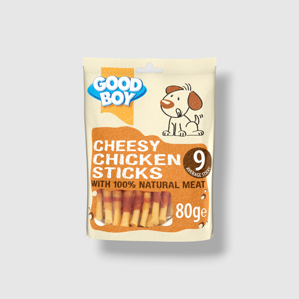 GoodBoy Chicken Cheese Stick 80G